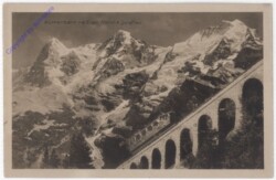 ak193187 Mürrenbahn mit Eiger, Mönch & Jungfrau