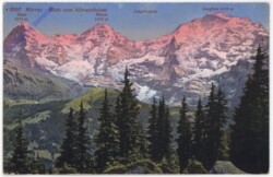 ak193193 Mürren, Blick vom Allmendhubel