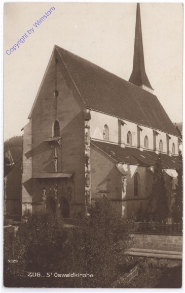 ak193208 Zug, St. Oswaldkirche