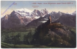 Ragaz, Ruine Wartenstein gegen Falknis