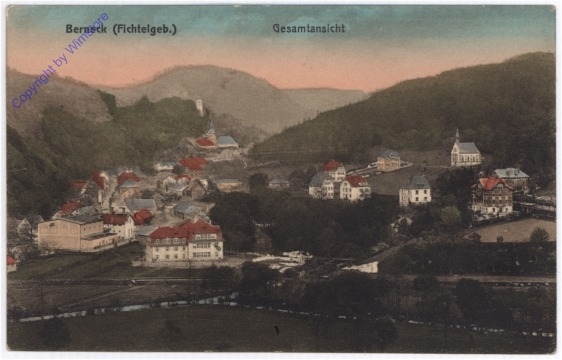 ak193296 Berneck, Gesamtansicht