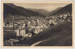 Davos, mit dem Tinzenhorn