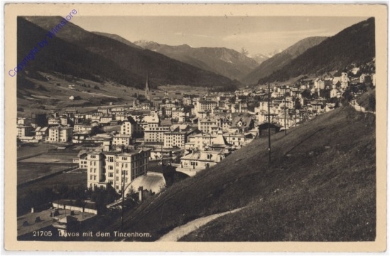 Davos, mit dem Tinzenhorn