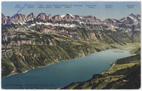 ak193303 Wallensee, Übersicht