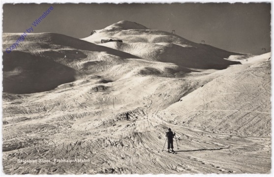 Stoos, Skigebiet, Frohnalp-Abfahrt