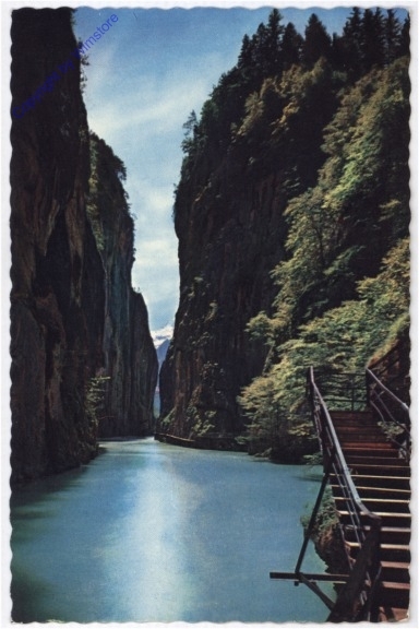 ak193332 Aaresschlucht bei Meiringen