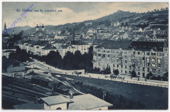St. Gallen, von St. Leonhard aus