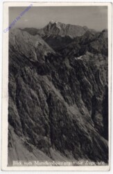 ak193347 Blick vom Mutterkopfspitz gegen die Zugspitze