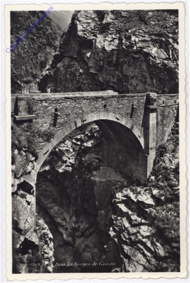 Dans les Gorges de Gondo