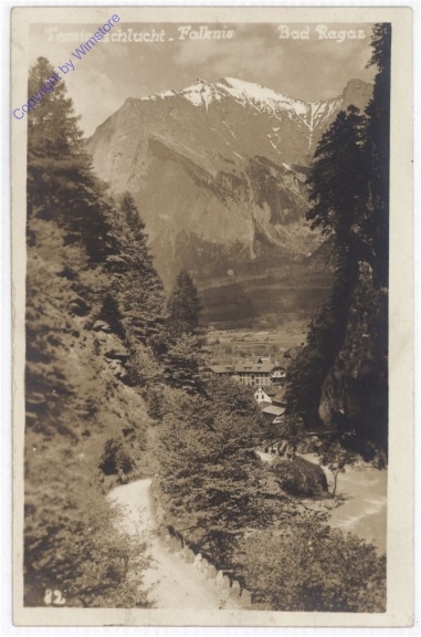 Taminaschlucht, Falknis