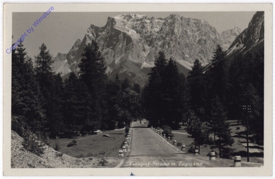 Fernpass-Strasse m. Zugspitze