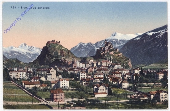Sion, Vue generale