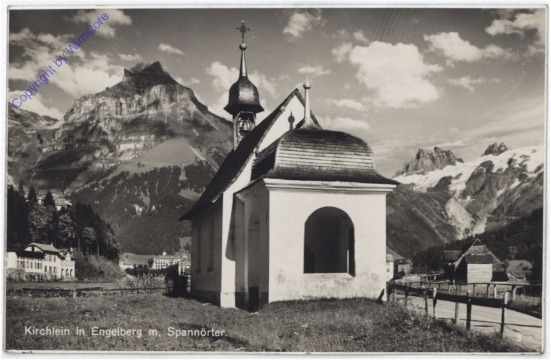 Engelberg, Kirchlein mit Spannörter