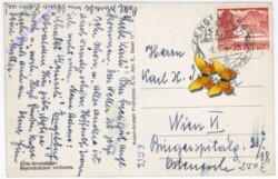 ak193396a Engelberg, Kirchlein mit Spannörter