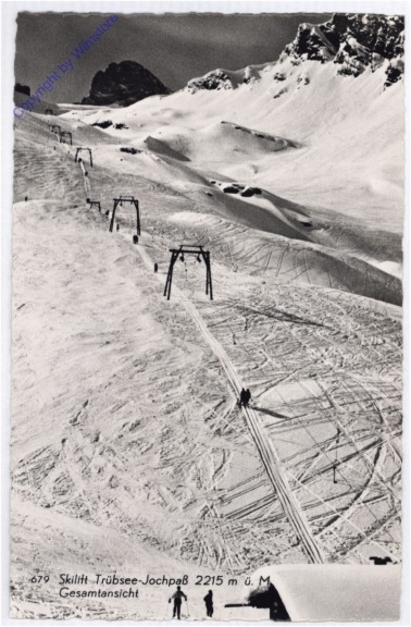 Skilift Trübsee-Jochpass, Gesamtansicht