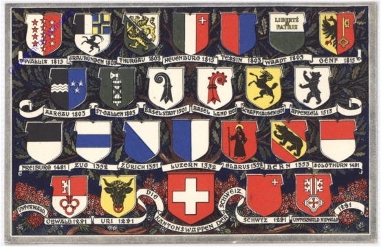 ak193425 Wappenkarte