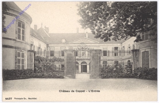 Chateau de Coppet, L'Entree