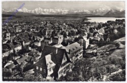 ak193454 Biel, und die Alpen