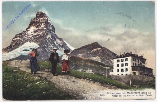 ak193457 Schwarzsee, mit Matterhorn
