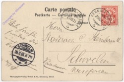 ak193461a Bernina, Hospiz mit Piz Cambrena