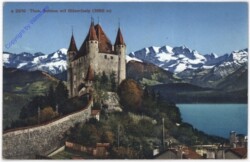 Thun, Schloss mit Blüemlisalp
