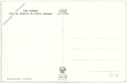 ak193467a Lac Leman, Chateau de Chillon