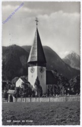 ak193471 Saanen, die Kirche