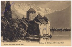 ak193487 Chateau de Chillon et Dent du Midi