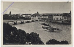 ak193519 Basel, Mittlere Rheinbrücke