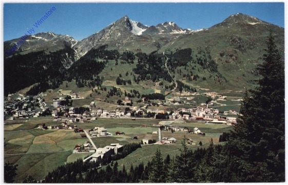 Davos, mi Strelapaß, Schiahorn, Dorfberg und Parsennbahn