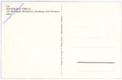 Davos, mi Strelapaß, Schiahorn, Dorfberg und Parsennbahn