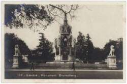ak193564 Genf, Monnument Brunschwig