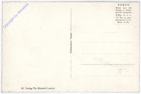 ak193613a Luzern, mit den Alpen