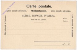 ak193615a Luzern, Die Hofkirche