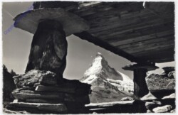 Zermatt, Findeln mit Materhorn
