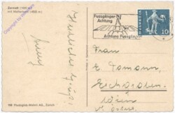 ak193623a Zermatt, mit Matterhorn