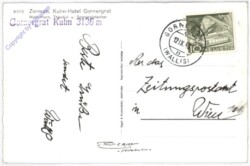 ak193629a Zermatt, Kulm-Hotel Gornergrat