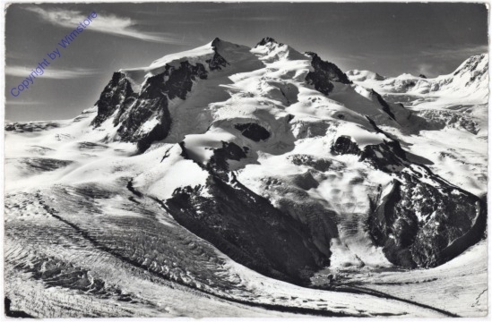 ak193631 Zermatt, Gornergrat: Monte Rosa