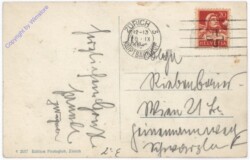 Zürich, Fraumünsterkirche u. Stadthaus