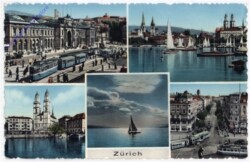ak193639 Zürich, Multiansicht