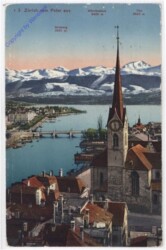 Zürich, vom Peter aus