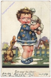 ak193791 Kind mit Hund, Geburtstag