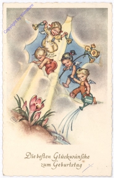 ak193803 Engelein, Geburtstag