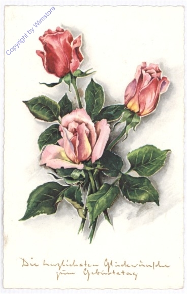 ak193810 Rosen, Geburtstag