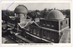 Greenwich, General View of observatory from Flamsteed House