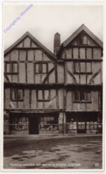 Exeter, Tudor House, St. Mary's Steps