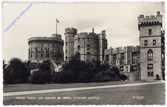 Windsor Castle, Round tower and Edward III Tower