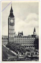 London, Westminster Abbey, Big Ben