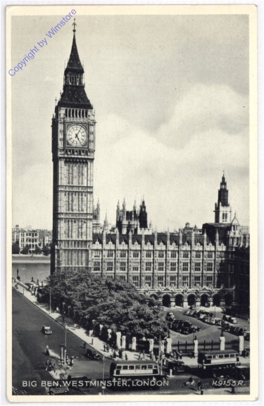 London, Westminster Abbey, Big Ben