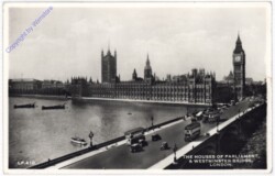 London, Houses of Parliament and Westminster Bridge